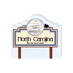    Keepsake, Wooden   NC State Quarter Holder 