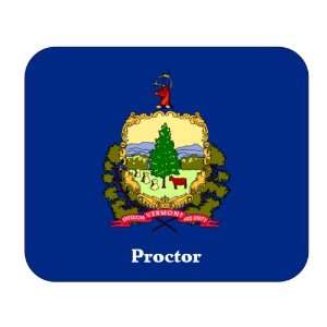 US State Flag   Proctor, Vermont (VT) Mouse Pad 