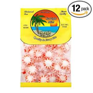 Island Snacks Starlight Mint, 8 Ounce (Pack of 12)  