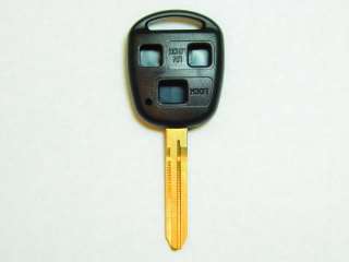 Remote Uncut Blank Key Fob Keyless Entry Shell Case For Toyota Land 
