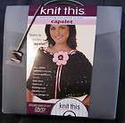 KNIT THIS CAPELET KNITTING KIT WITH LEARN TO DVD, YARN, PATTERN 