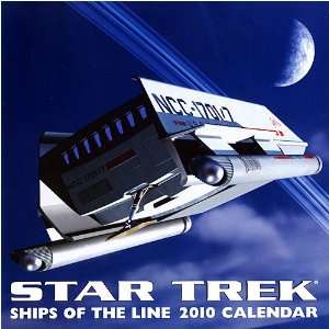  Star Trek    Ships of the Line 2010 Wall Calendar Office 