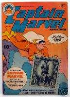 Captain Marvel #37 Classic World War II Stamp Cover  
