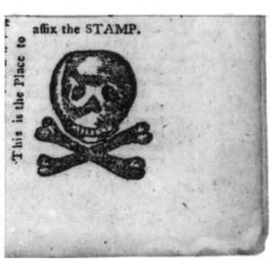  Official Stamp,Stamp Act,1765,William Bradford