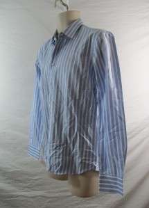 Simon Spurr Mens Stripe Dress Shirt Size Medium Retail $295  