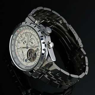   Automatic Mens Watches Business Mechanical Wrist Watch USPS Gift box