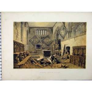   Arundel Church Sussex C1850 Prout Stately Home Print