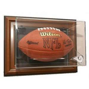  St. Louis Rams Football Case Up Display   Brown Sports 