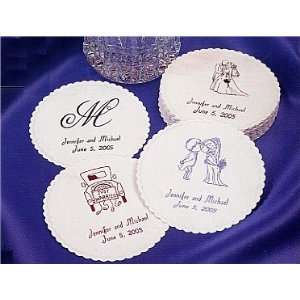  Personalized Beverage Drink Coasters (100ct) Kitchen 