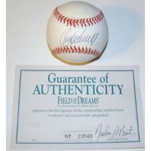  Signed Kirby Puckett Ball   AL FOD   Autographed Baseballs 