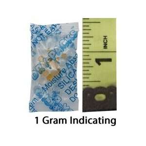   Desiccant)   7/8 X 1 1/2   1 Gram   5 Packets of Silica Gel Dry