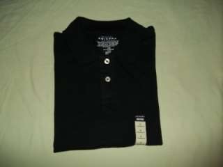 new arizona mens uniform short sleeve polo shirt size L  