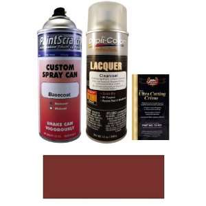 12.5 Oz. Bordeux Red Metallilc Spray Can Paint Kit for 1981 Cadillac 