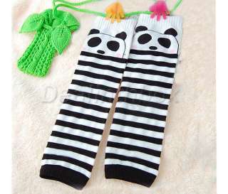 Cute Cartoon Panda Pattern Leggings Leg Warmers Socks for Children