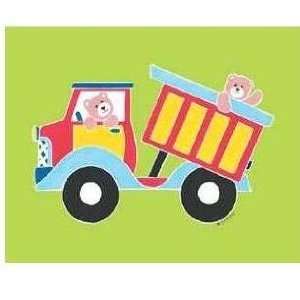  Bears In Dump Truck Poster Print