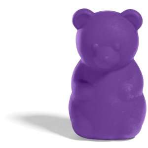  Gimme Gummy Stuffable Bear Shaped Dog Toy, Large, Purple 