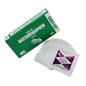 Certi Cet Acetaminophen Non Aspirin   First Aid Refill  Buy American