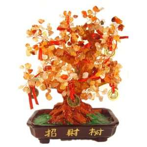 Feng Shui Artificial Chinese Gem Stone Money Tree