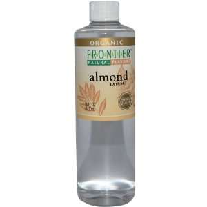 Frontier Almond Extract CERTIFIED ORGANIC 16 fl. oz. Bottle  