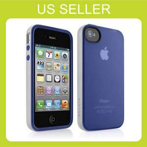   iPhone 4 4S Belkin Essential 050 Case   2 Tone   Civic Blue / Overcast
