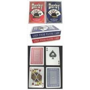  Blue DERBY Playing Cards   Standard