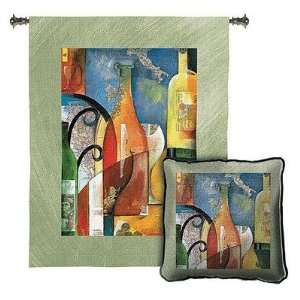   Art Tapestries 2249 WH Vino Tapestry   Andy Powell