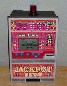 JACKPOT SLOT Mach. Game Electronic Casino Bank Tabletop  