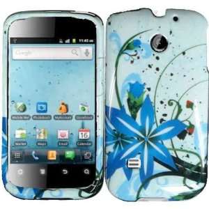  Hard Blue Splash Case Cover Faceplate Protector for Huawei 