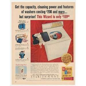  1966 Western Auto Wizard Citation Custom Washer Print Ad 