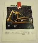 Caterpillar CAT 1994 311 Excavator Sales Brochure