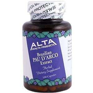  Alta Health Products   Pau DArco, 485 mg, 100 capsules 