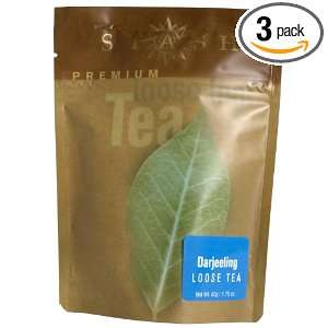 Stash Premium Darjeeling, Loose Leaf Tea, 1.75 Ounce Pouches (Pack of 