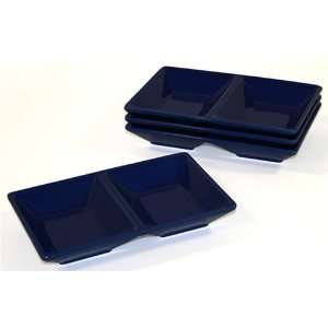  Chantal Small Stackable Party Plate, Indigo Blue Kitchen 