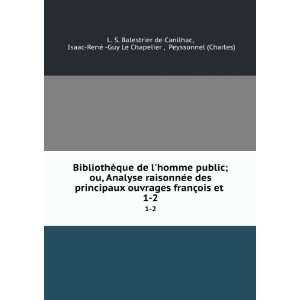   Chapelier , Peyssonnel (Charles) L. S. Balestrier de Canilhac Books