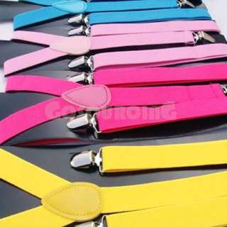 choose colour width 25mm braces suspenders adjustable  