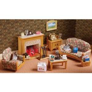  Sylvanian Country Living Room Set Toys & Games