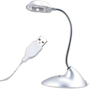  USB LED Lamp with 2 LED Bulbs & Switch/No Battery Needed/Soft Light 