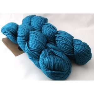  Fyberspates Scrumptious Silk/Merino Wool Chunky Teal Blue 