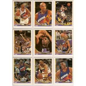  Phoenix Suns 1993 Topps Basketball Team Set (Charles 