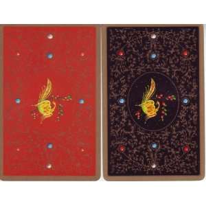  2 Single Deco Style Bird Swap Playing Cards Everything 