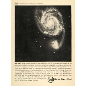   Steel USS Space Nebula Galaxy   Original Print Ad