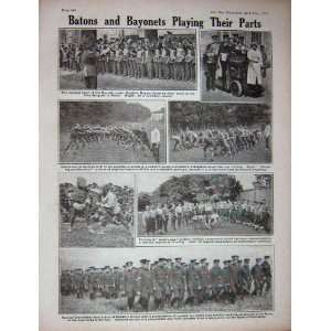    1917 WW1 Music Band Guards Rogan Candaians Soldiers