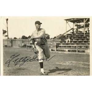  Lefty Grove Autographed Baseball 3x5 Card Everything 