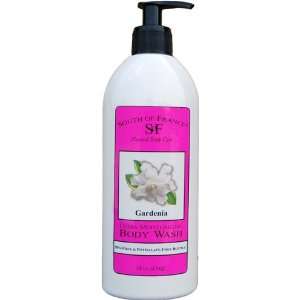  South of France Gardenia Body Wash, 16 Ounce (Pack of 3 
