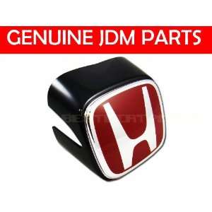  JDM Black Red h Front Emblem for Acura RSX 02 04