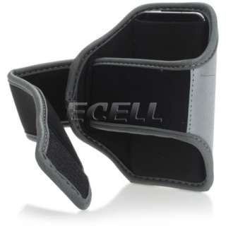 GREY SPORTS GYM ARMBAND CASE FOR APPLE iPHONE 4 4G  