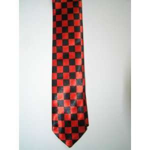  red checkered necktie racing dad brother tie Everything 