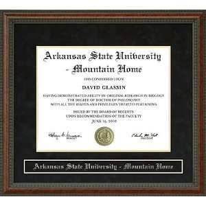 Arkansas State University   Mountain Home (ASUMH) Diploma Frame 