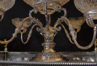 English Sheffield Silver Plate Centrepiece Bowl Dish Plated  