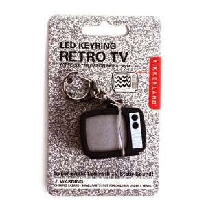    LED keyring retro TV with light & sound effect